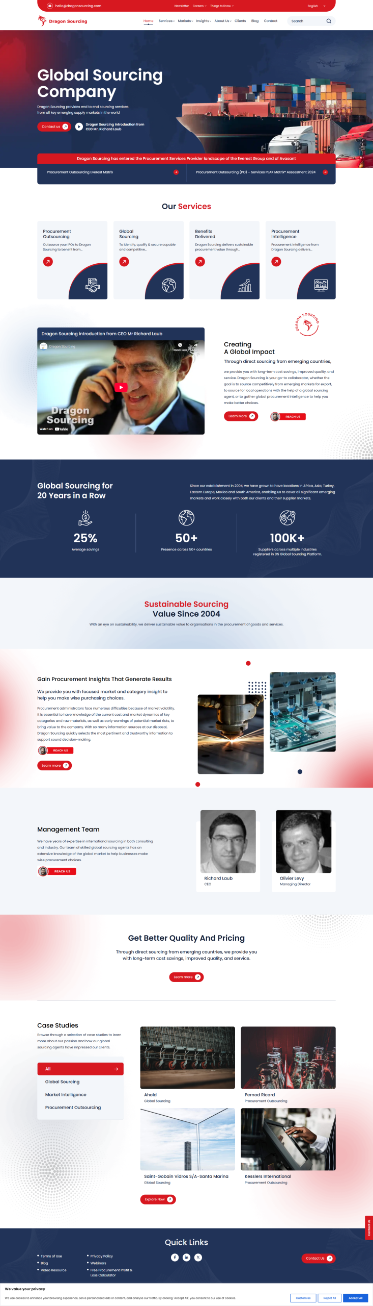 Business Website